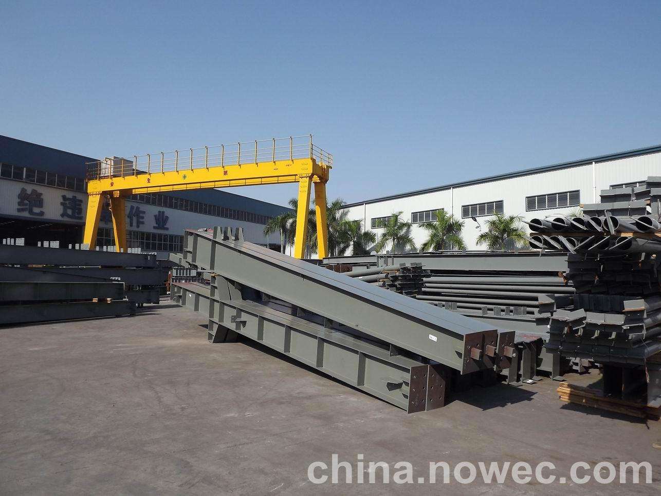 崇文网架工程中的分条(分块)吊装法